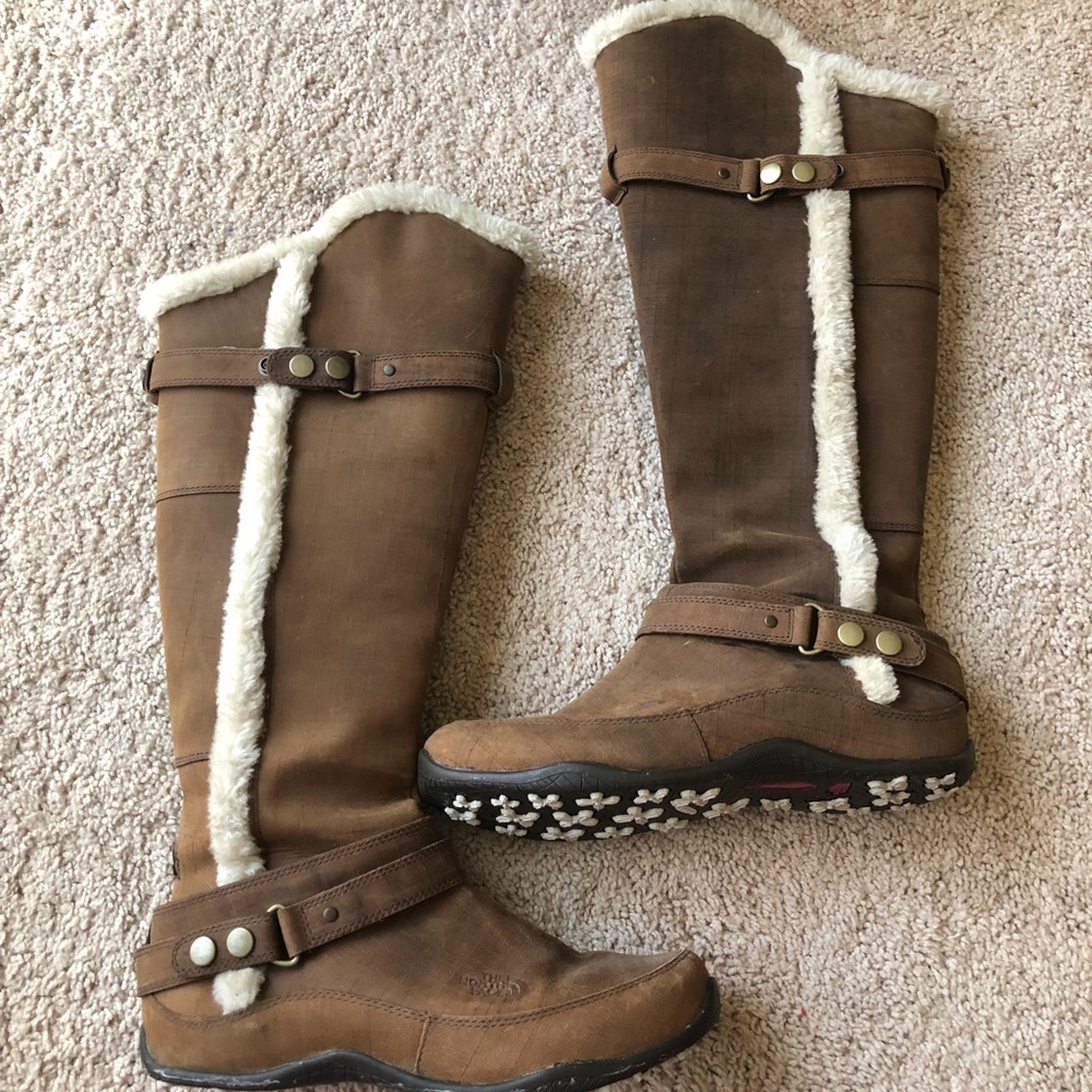 Tall north face winter boots